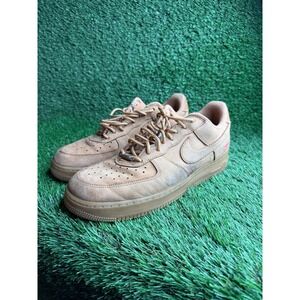 Nike Air Force 1 Low Supreme Flax Wheat Tan Gum DN1555-200 Mens Sneakers 11.5